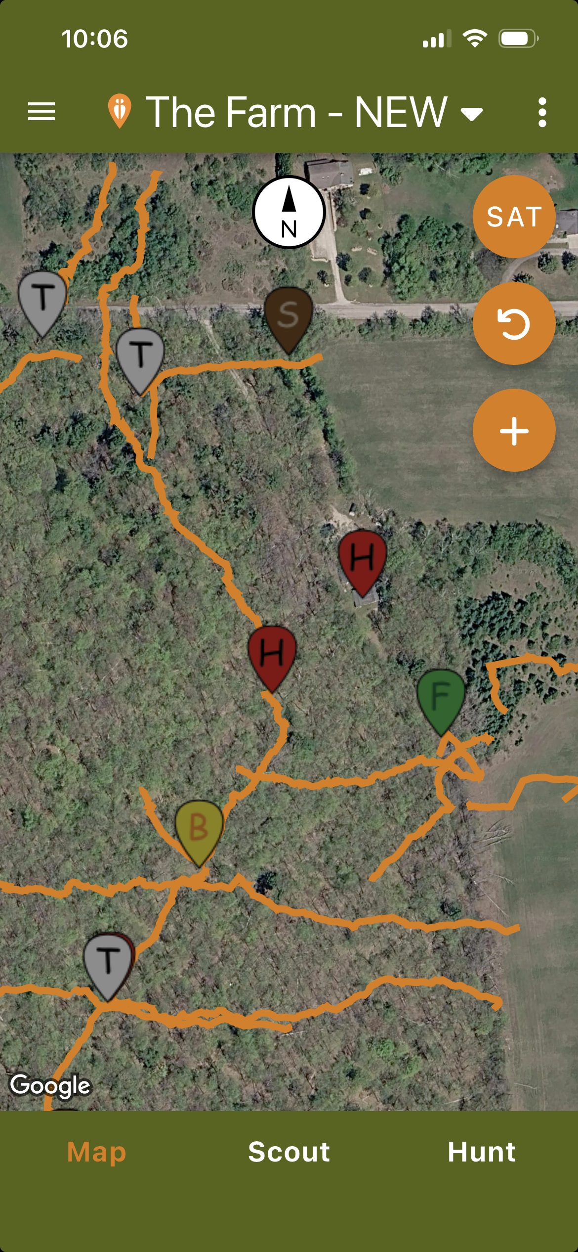 DeerMapper Map screen 6